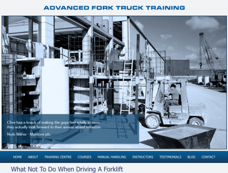 Forklift Training AFTT