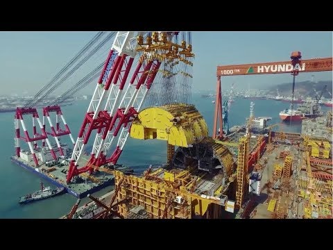 Construction of the Aasta Hansteen offshore platform