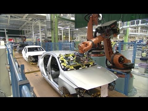 Mercedes A-Class Production line