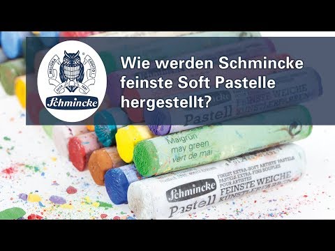 Wie werden Schmincke feinste Soft Pastelle hergestellt?