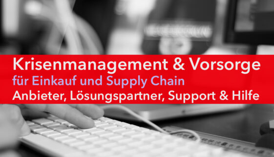 Bild Krisenmanagement für Einkauf und Supply Chain Management
